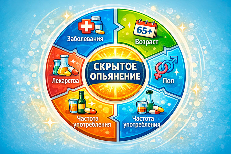 Факторы влияющие на скрытое опьянение