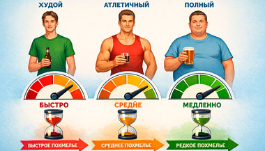Влияние ИМТ на скорость усвоения алкоголя: как масса…