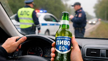 Безалкогольное пиво за рулём: можно ли пить водителю?…