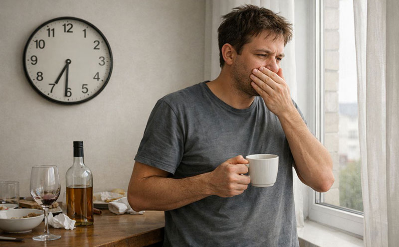 Сколько держится перегар после алкоголя — факторы влияния…