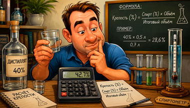 Разбавленный спирт: промилле алкоголя и как рассчитать…