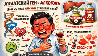 Алкоголь и покраснение лица. Почему краснеет лицо после…