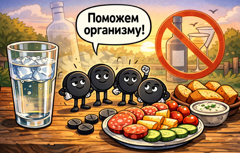 Как действует активированный уголь при употреблении…