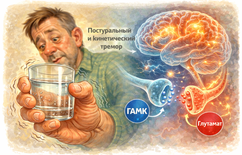 Тремор - непроизвольное подрагивание