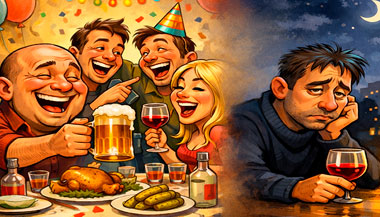 Почему в горе пьянеют быстрее: влияние эмоций на алкоголь