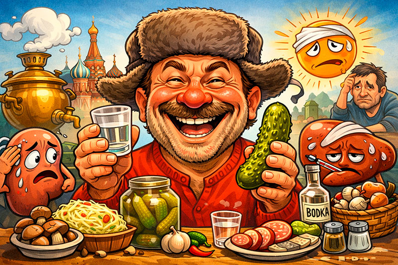 Соленья как закуска, почему?