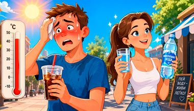 Алкоголь в жару: почему бросает в жар и что лучше пить…